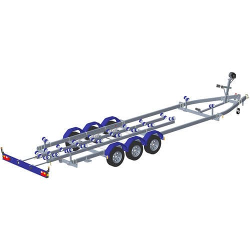 Road trailer - TBT16 - SUN WAY - for boat / roller