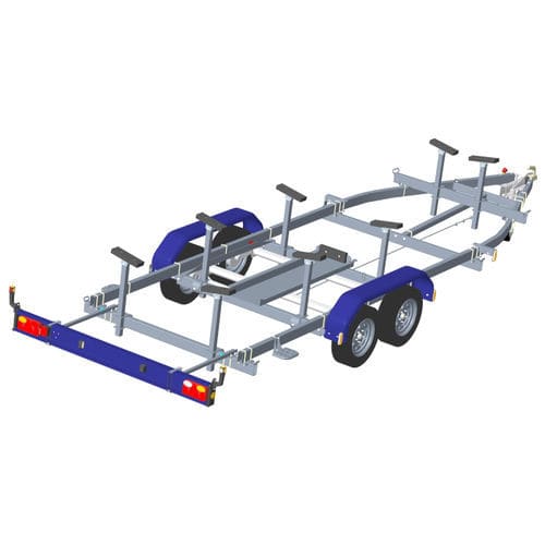 Road trailer - GD12 V - SUN WAY - launching / for boat