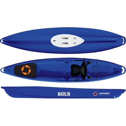 Sit-on-top kayak - Marlin - Wavejet - fishing / adult / solo