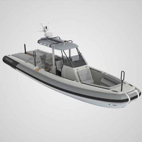 Inboard inflatable boat - T/T Senses - Xtenders - diesel / rigid / center console