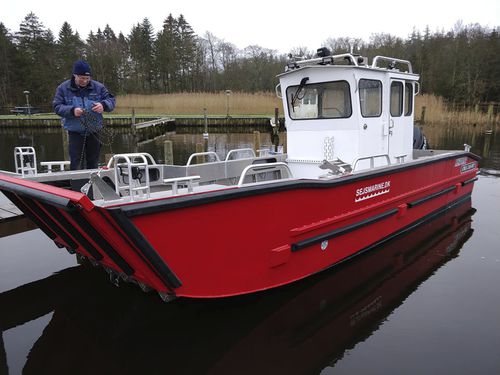 Landing craft - CWA 740 WT - MS Boat - catamaran / outboard / aluminum