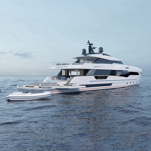 Cruising super-yacht - 43 - WIDER Yachts - wheelhouse / hybrid / 5-cabin