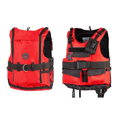 Professional buoyancy aid - PROTECTIVE TRAPER RESCUE - Aquarius - men's / foam / red