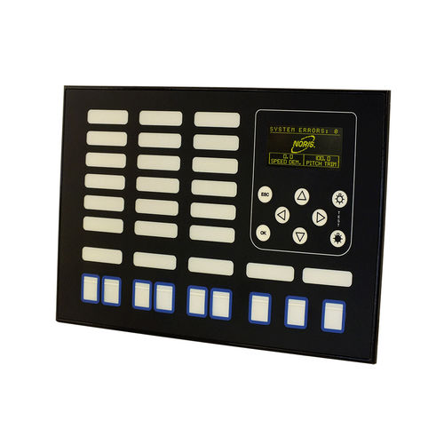 Ship monitoring and control panel - MP-TU-23L9B - NORIS Group GmbH - for boat / for yacht / alarm system