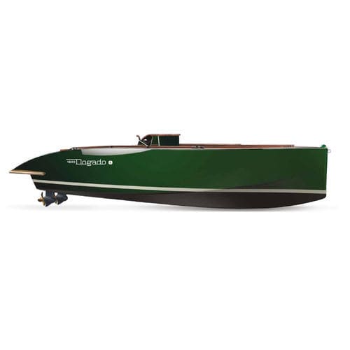 Outboard center console boat - 1600 Dogado-E 2020 - GARDASOLAR SRL - electric / twin-engine / wooden