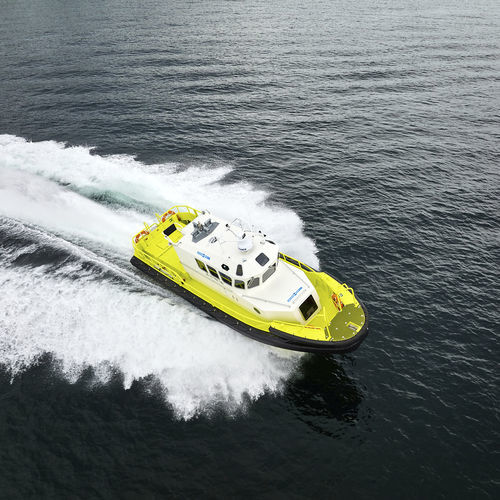 Professional rescue boat - HB 1111 FRDC TWJ - HUKKELBERG BOATS - work boat / service boat / harbor service boat
