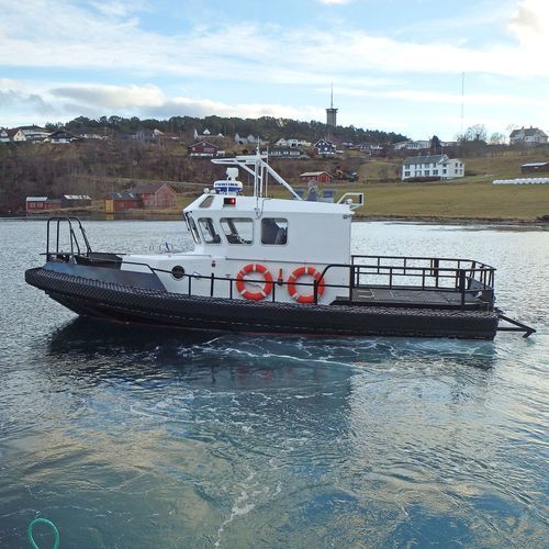 Professional rescue boat - HB 1000 FRDC - HUKKELBERG BOATS - work boat / service boat / offshore service boat