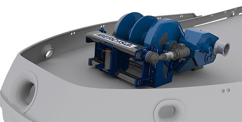 Ship winch - Ibercisa Deck Machinery - towing / electric drive