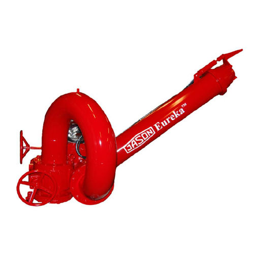 Electric fire monitor - FM200 SERIES - Jason Engineering - hydraulic / remote-controlled / for ship decks
