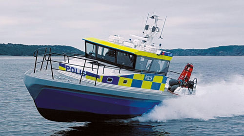 Patrol boat - 15 M FAST - Swede Ship Marine AB - fiberglass / FRP