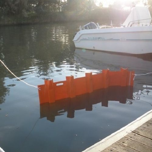 Pollution control boom - VH - Vira Soluzioni - floating / intertidal