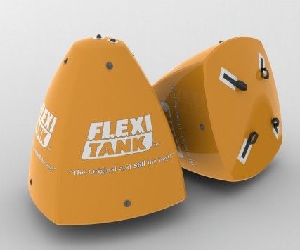 Regatta buoy - TRUNCATED SQUARE - Flexitank (Australia) Pty Ltd - special mark / PVC / inflatable
