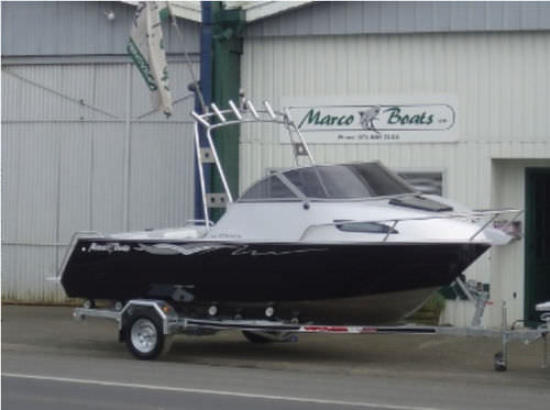 Inboard day cruiser - 570 ANGLER  - Marco Boats - sport-fishing