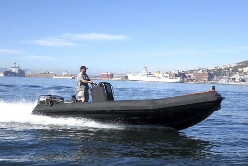 Work boat - RHINO 670 - Rhino Marine Products (Pty) Ltd - catamaran / outboard / HDPE