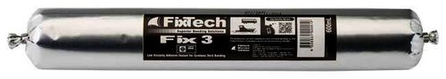 Single-component adhesive sealant - Fix3 - Fixtech Marine Solutions - fiberglass