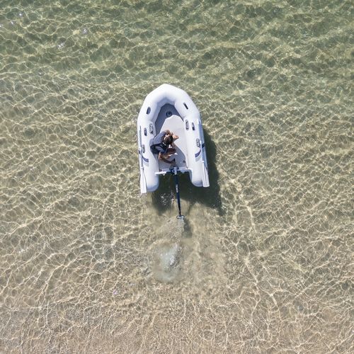 Outboard inflatable boat - Roll Up 320 - HIGHFIELD BOATS - foldable / open / 5-person max.
