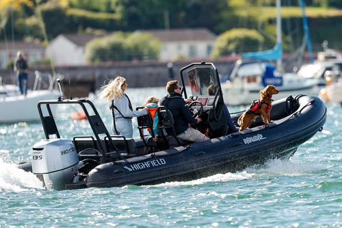 Patrol boat - PA 600 - HIGHFIELD BOATS - work boat / dive support boat / outboard
