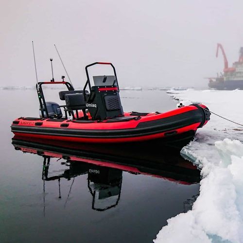 Patrol boat - PA 500 - HIGHFIELD BOATS - work boat / outboard / rigid hull inflatable boat
