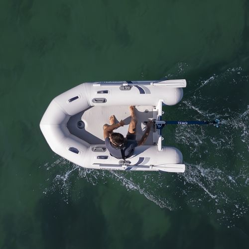 Outboard inflatable boat - Roll Up 280 - HIGHFIELD BOATS - foldable / open / 4-person max.