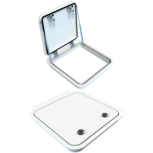 Ship deck hatch - HOYSAL - Bofor Marine Products  - for yacht / square / flush