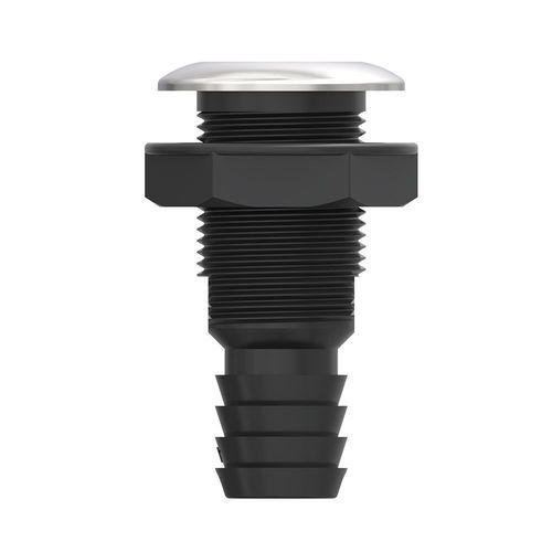 Nylon through-hull fitting - SFTH3-0625-01 - SEAFLO - 316 stainless steel / fiberglass