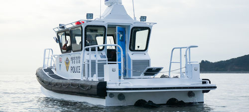 Patrol boat - Hyundai Lifeboats Co., Ltd.  - inboard waterjet / aluminum