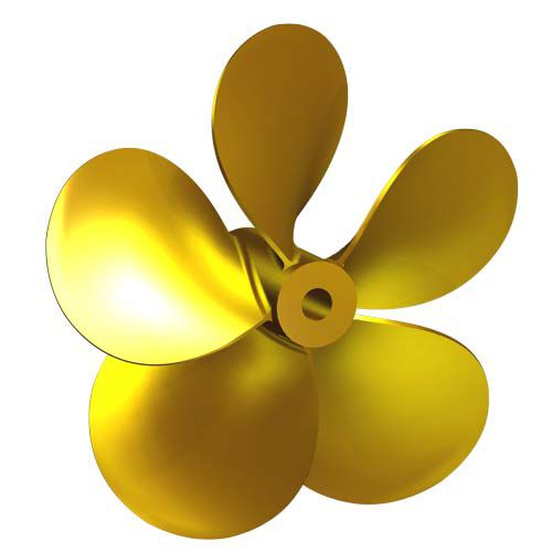 Boat propeller - MC14 - Italian Propellers S.r.l.  - fixed-pitch / propeller shaft / 5-blade