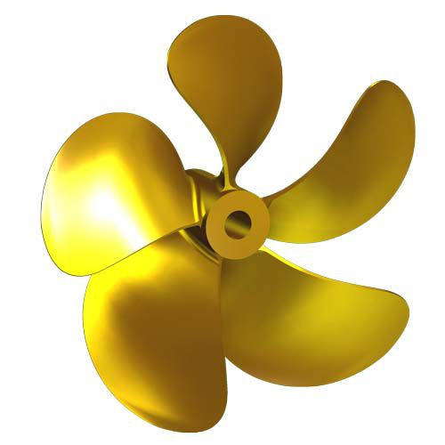 Boat propeller - SFM11 - Italian Propellers S.r.l.  - fixed-pitch / propeller shaft / 5-blade
