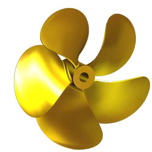 Boat propeller - SFM15 - Italian Propellers S.r.l.  - fixed-pitch / propeller shaft / 5-blade