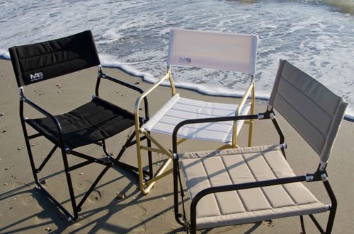 Boat director's chair - MONTECARLO COLOR  - Metalstyle Srl - folding / aluminum