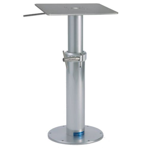 Adjustable table pedestal - SUMMIT 1 R - Metalstyle Srl - telescopic / aluminum