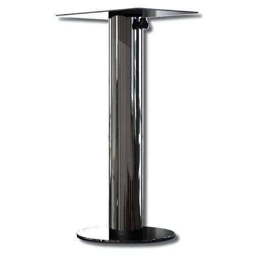 Stainless steel table pedestal - SLIM - Metalstyle Srl