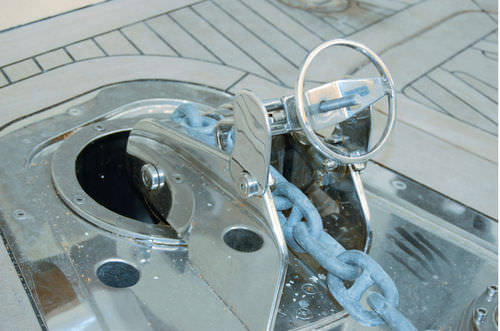 Stainless steel bow roller - CALA CATENA - Metalstyle Srl