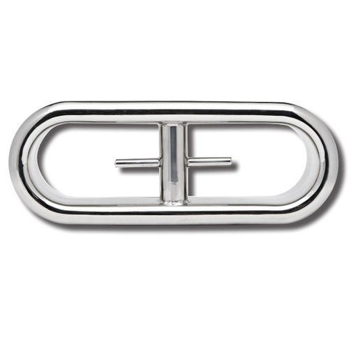 Boat warping fairlead - CROSS - Metalstyle Srl - recessed / stainless steel