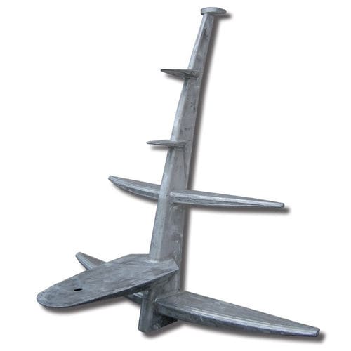 Bow protection plate for boats (stainless steel) - IMPERIALE - Metalstyle Srl