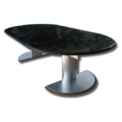 Sliding table pedestal - LEGS - Metalstyle Srl - aluminum / stainless steel
