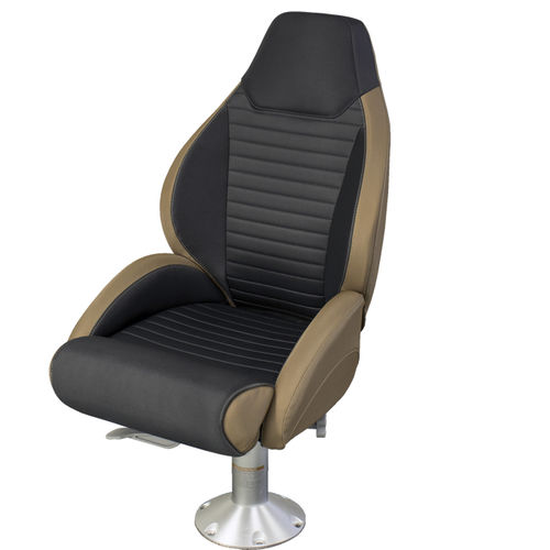 Boat seat - MINI GT - VA-Varuste Oy  - high-back / adjustable / 1-person