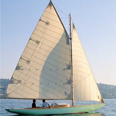 Classic sailboat - Camden Sloop - CHANTIER DES ILEAUX - twin-berth / wooden