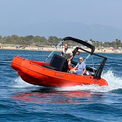 Work boat - 500R80 - WHALY BOATS  - aquatic center boat / outboard / polyethylene