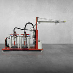 Resin metering - mixing unit - gluemix - Dopag - with gear pump / for shipyards