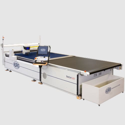 Vacuum cutting table - TC2219 - Kuris Spezialmaschinen - for shipyards