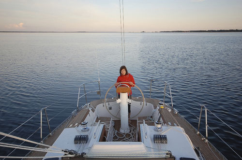 Cruising sailing yacht - Contrast 400 - Lindvart OÜ - 3-cabin / with open transom