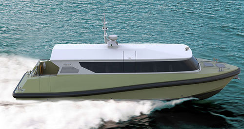Water taxi - 42 WT - ARES Shipyard - inboard / composite