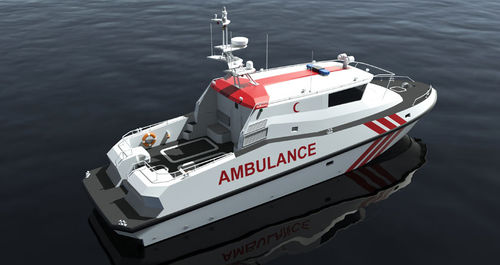 Ambulance boat - 58 - ARES Shipyard - inboard waterjet / composite / aluminum