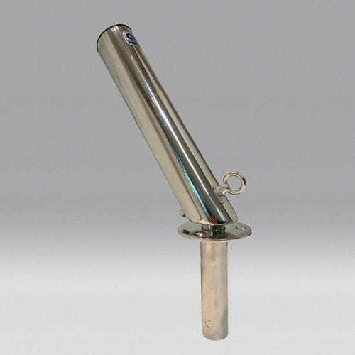 Boat fishing rod holder 131 GIBI Marine single / stainless steel