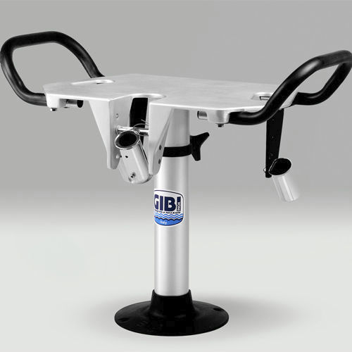 Boat fighting chair 172 GIBI Marine with armrests / aluminum