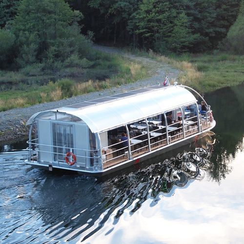Sightseeing boat - TEMA 360Cat (2x6kW 24Vdc) - TEMA - catamaran / inboard / electro solar