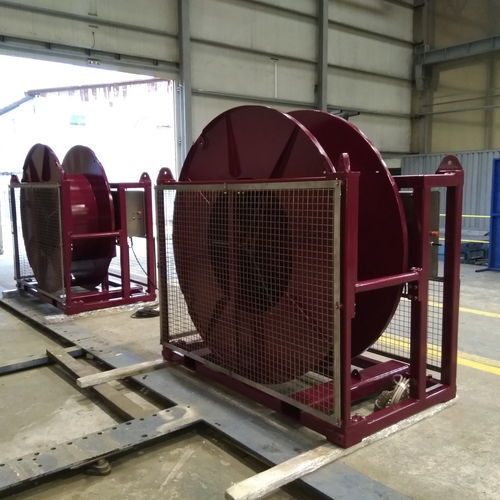Ship winch - Array  - ROMICA TIE GROUP - for shipyards / electric drive / single-drum