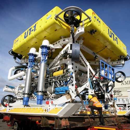 Intervention underwater ROV - QTRENCHER 2800 - SMD