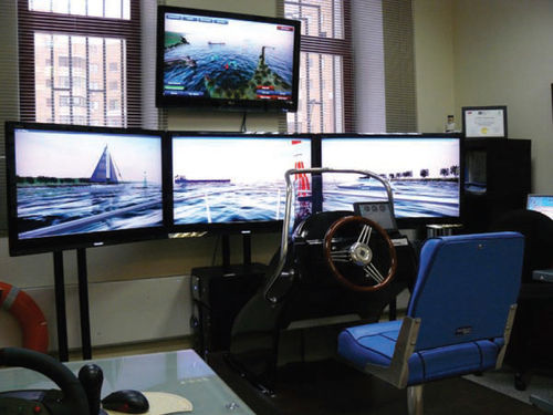 Small and pleasure crafts simulator - SCS - STORM SIM - navigation / training